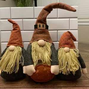 Fall decor gnome set. Perfect condition. Used one season.